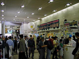 ステージ周辺