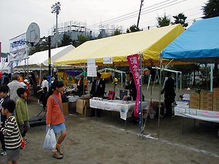 売店テント