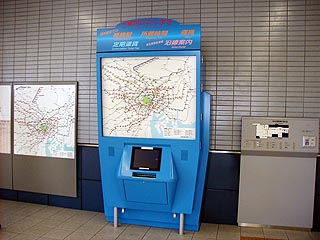 乗換・沿線案内情報装置