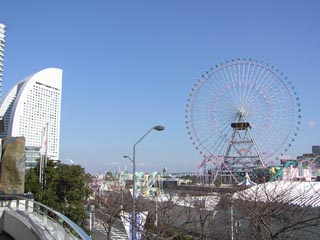 コスモワールド方面