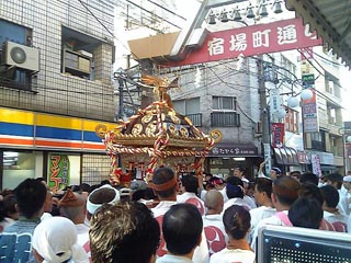 宿場町通りのお祭り