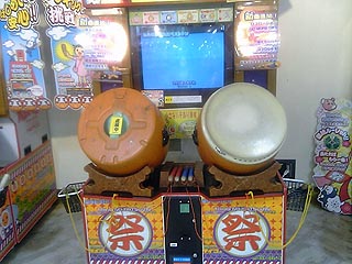 太鼓調整中