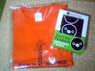 のっぽ&Suica Tシャツ