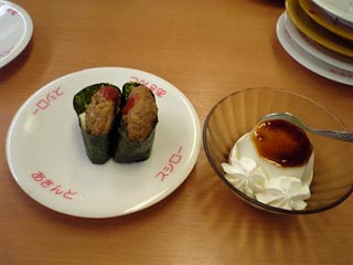 ハンバーグとパンナコッタ
