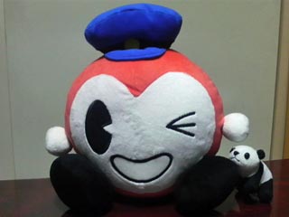 はまりんぬいぐるみウインク